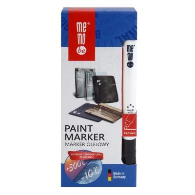 Opakowanie Marker olejny 1-1,5mm czarny (10szt) MemoBe