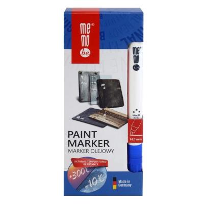Opakowanie Marker olejny 1-1,5mm niebieski (10szt) MemoBe