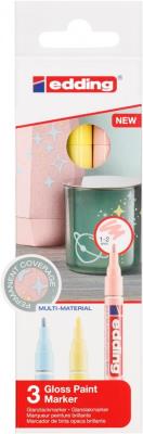 Opakowanie Marker olejowy błyszczący metaliczny 0,8mm 3szt