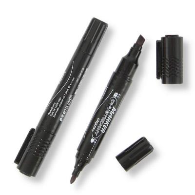 Marker olejowy dwustronny czarny (12szt). Wydawca: PENWORD. SmakLiter.pl Opakowanie Marker olejowy dwustronny czarny (12szt)