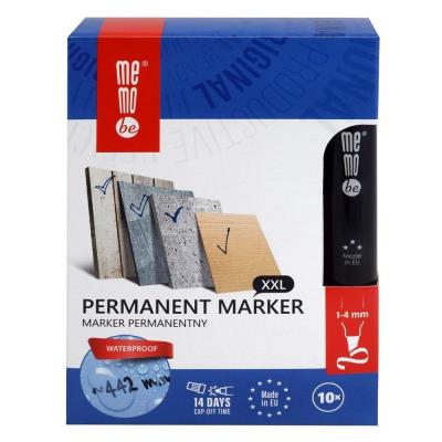 Marker permanentny 1-4mm zielony (10szt) MemoBe. Wydawca: MemoBe. SmakLiter.pl Opakowanie Marker permanentny 1-4mm zielony (10szt) MemoBe