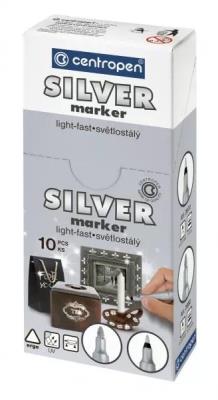 Opakowanie Marker permanentny Silver 2690 B (10szt)