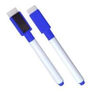 Opakowanie Marker suchościeralny z magnesem granatowy