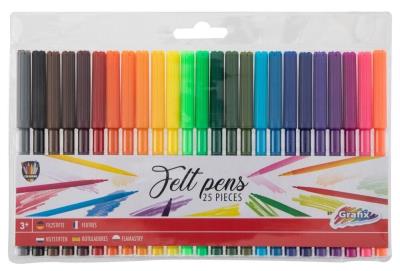 Opakowanie Markery 25 kolorów