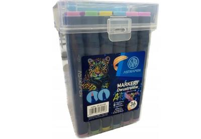 Opakowanie Markery artystyczne dwustronne Astrapen 36 kolorów
