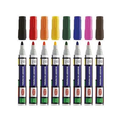 Markery do papieru 8 kolorów. Wydawca: TOMA. SmakLiter.pl Opakowanie Markery do papieru 8 kolorów