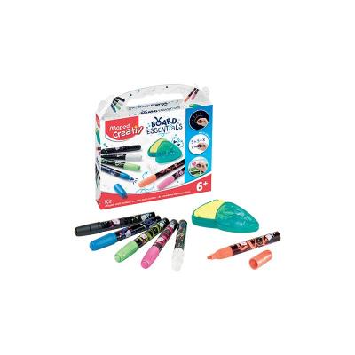 Opakowanie Markery kredowe do tablic i szkła 6 kolorów + gąbka Creativ