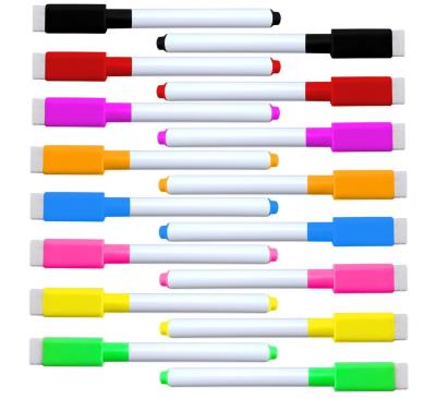 Markery suchościeralne z magnesem i gąbką 16szt. Wydawca: Tobby. SmakLiter.pl Opakowanie Markery suchościeralne z magnesem i gąbką 16szt