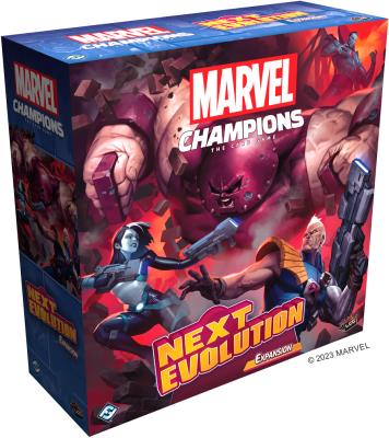 Opakowanie Marvel Champions: NeXt Evolution Expansion dodatek
