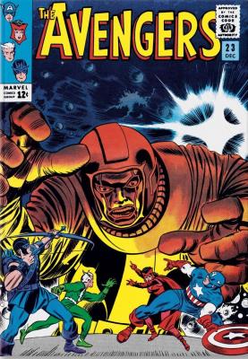 Okładka książki Marvel Comics Library. Avengers. Vol. 2. 1965-1967 wer. angielska