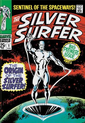 Okładka książki Marvel Comics Library. Silver Surfer. Vol. 1. 1968-1970 wer. angielska