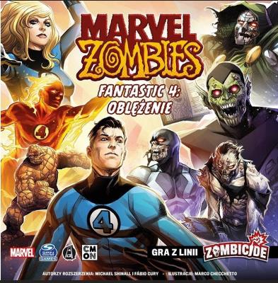 Marvel Zombies: Fantastic 4 Oblężenie CMON. Wydawca: Portal Games. SmakLiter.pl Opakowanie Marvel Zombies: Fantastic 4 Oblężenie CMON