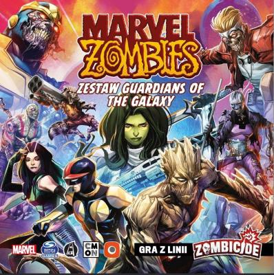 Marvel Zombies: Guardians of the Galaxy CMON. Wydawca: Portal Games. SmakLiter.pl Opakowanie Marvel Zombies: Guardians of the Galaxy CMON