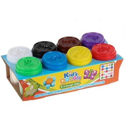 Opakowanie Masa plastyczna 8 kolorów 50g