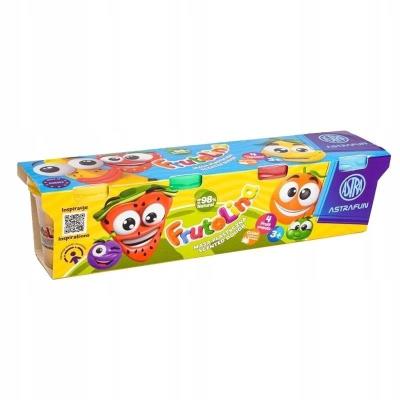 Opakowanie Masa plastyczna Frutolina 4x100g ASTRA