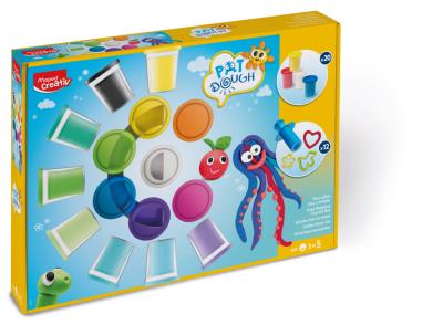 Opakowanie Masa plastyczna z akcesoriami 20 kolorów MAPED