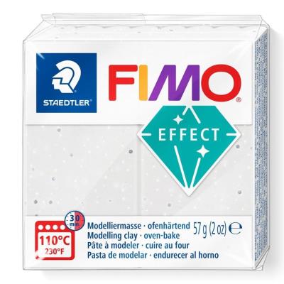 Opakowanie Masa termoutwardzalna Fimo 57g biały granit