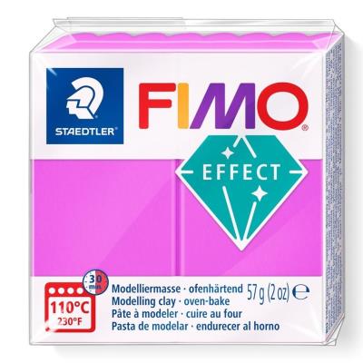 Opakowanie Masa termoutwardzalna Fimo 57g neon fioletowy