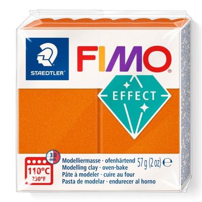 Opakowanie Masa termoutwardzalna Fimo 57g pomarańcz metal