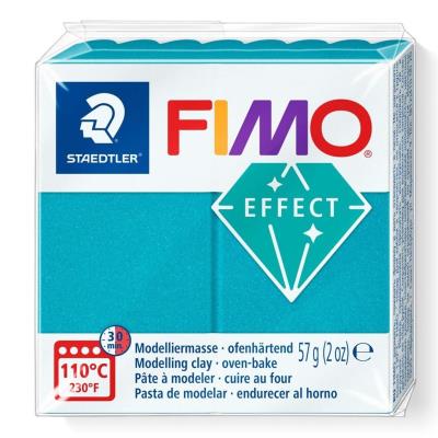 Opakowanie Masa termoutwardzalna Fimo 57g turkusowy metal