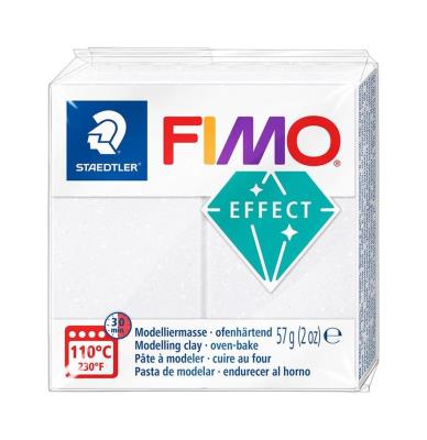 Opakowanie Masa termoutwardzalna Fimo Effect 57g biały