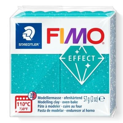 Opakowanie Masa termoutwardzalna Fimo Effect 57g turkusowy