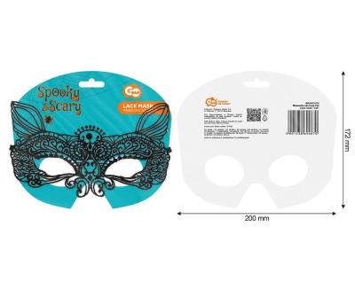 Opakowanie Maseczka ażurowa kot