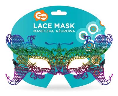 Opakowanie Maseczka ażurowa tęczowy motyl