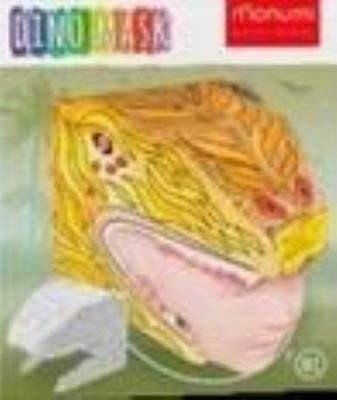 Maska Dino - Spinozaur. Wydawca: Monumi. SmakLiter.pl Opakowanie Maska Dino - Spinozaur
