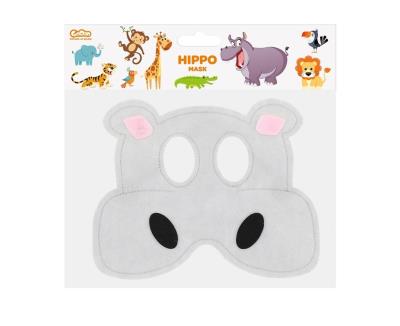 Opakowanie Maska filcowa - Hipcio 18x14,5cm