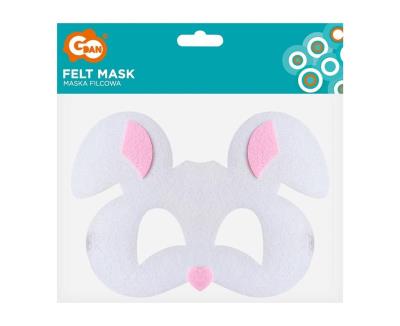 Opakowanie Maska filcowa królik 18.5x13cm