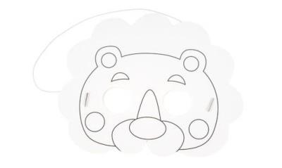 Opakowanie Maska Tinting do malowania Lew