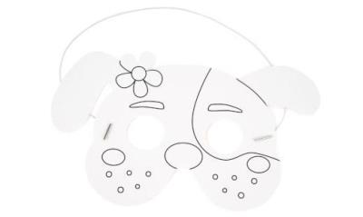 Opakowanie Maska Tinting do malowania Pies