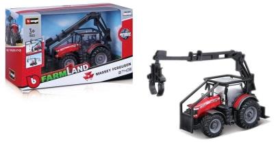 Opakowanie Massey Ferguson 8740S z ładowarką kłód BBURAGO