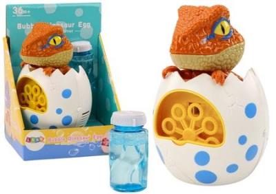Opakowanie Maszynka do baniek mydlanych Dinozaur w jajku
