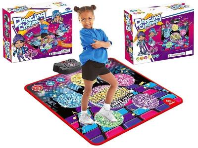 Opakowanie Mata do tańczenia 90x90cm na baterie, światła LED