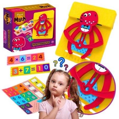 Opakowanie Mata edukacyjna dinozaur do nauki matematyki