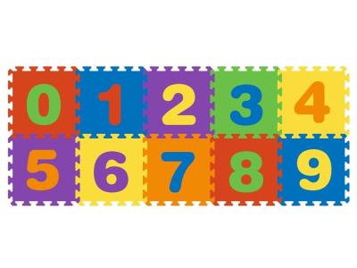 Opakowanie Mata piankowa Eva cyfry 10el