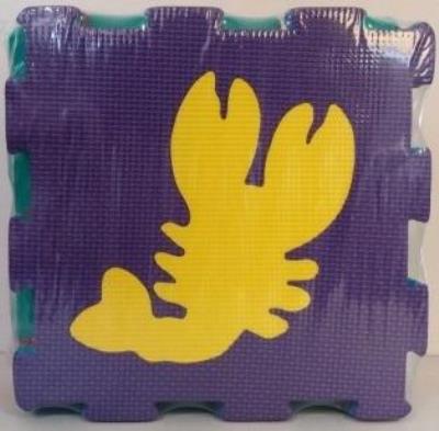 Opakowanie Mata piankowa zwierzęta kolorowa