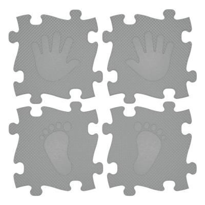 Opakowanie Mata podłogowa sensoryczna 16 el. Magic Set Grafit