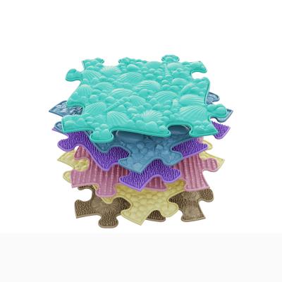 Opakowanie Mata podłogowa sensoryczna 6 elementów baby 1b pastel MFK-23-2