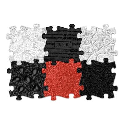 Opakowanie Mata podłogowa sensoryczna Baby Soft 6 elementów