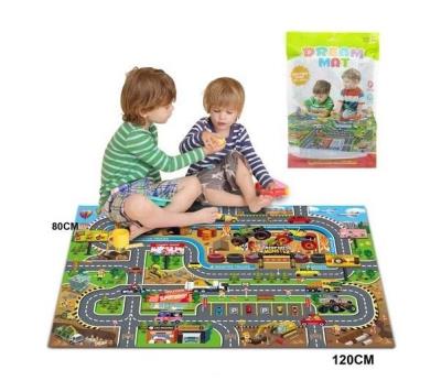 Opakowanie Mata ulice miasta 80x120cm