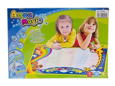 Opakowanie Mata z flamastrem wodnym i szablonami