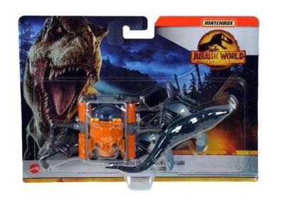 Opakowanie Matchbox Jurassic World Transporter z Mozazaurem