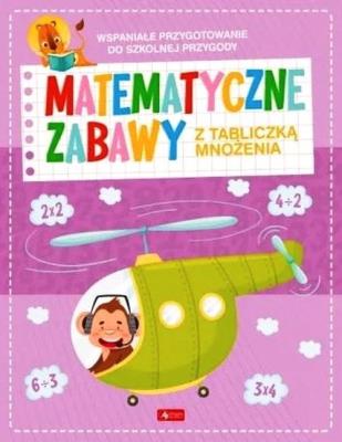 Matematyczne zabawy z tabliczką mnożenia. Autor:   Praca zbiorowa. SmakLiter.pl Okładka książki Matematyczne zabawy z tabliczką mnożenia