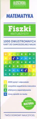 Okładka książki Matematyka. Fiszki maturzysty. NW