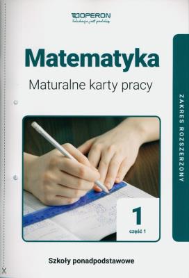 Okładka książki Matematyka LO 1 Maturalne karty pracy ZR cz.1 2019