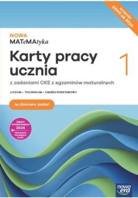 MATeMAtyka LO 1 ZP KP 2024. Autor: Wej Karolina, Dorota Ponczek. SmakLiter.pl Okładka książki MATeMAtyka LO 1 ZP KP 2024