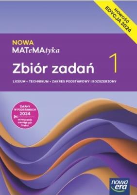 Matematyka NOWA 1 LO/Tech Zbiór zad ZPiR 2024. Autor:   Praca zbiorowa. SmakLiter.pl Okładka książki Matematyka NOWA 1 LO/Tech Zbiór zad ZPiR 2024